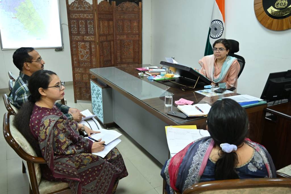 Additional District Election Officer reviews SIR progress